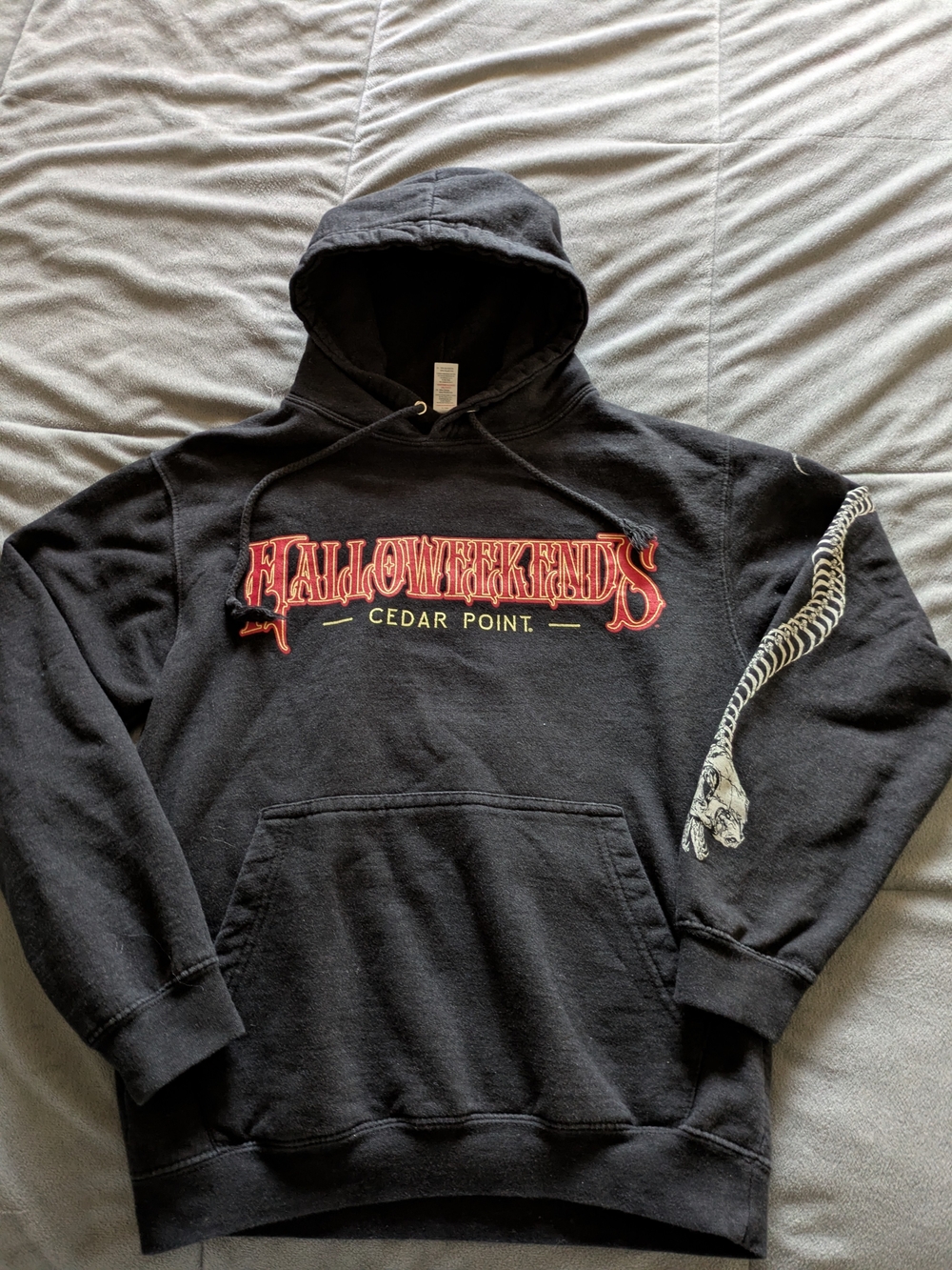 Halloween Weekends Cedar Point Black Graphic Hoodie